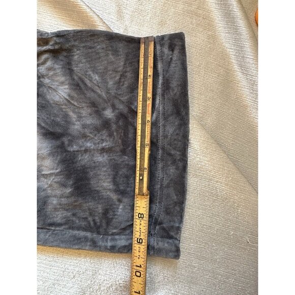 NEW Vtg Nike Y2K Pants Womens Large Velour Velvet Wide Leg Sweatpant Track Pant - Picture 6 of 7